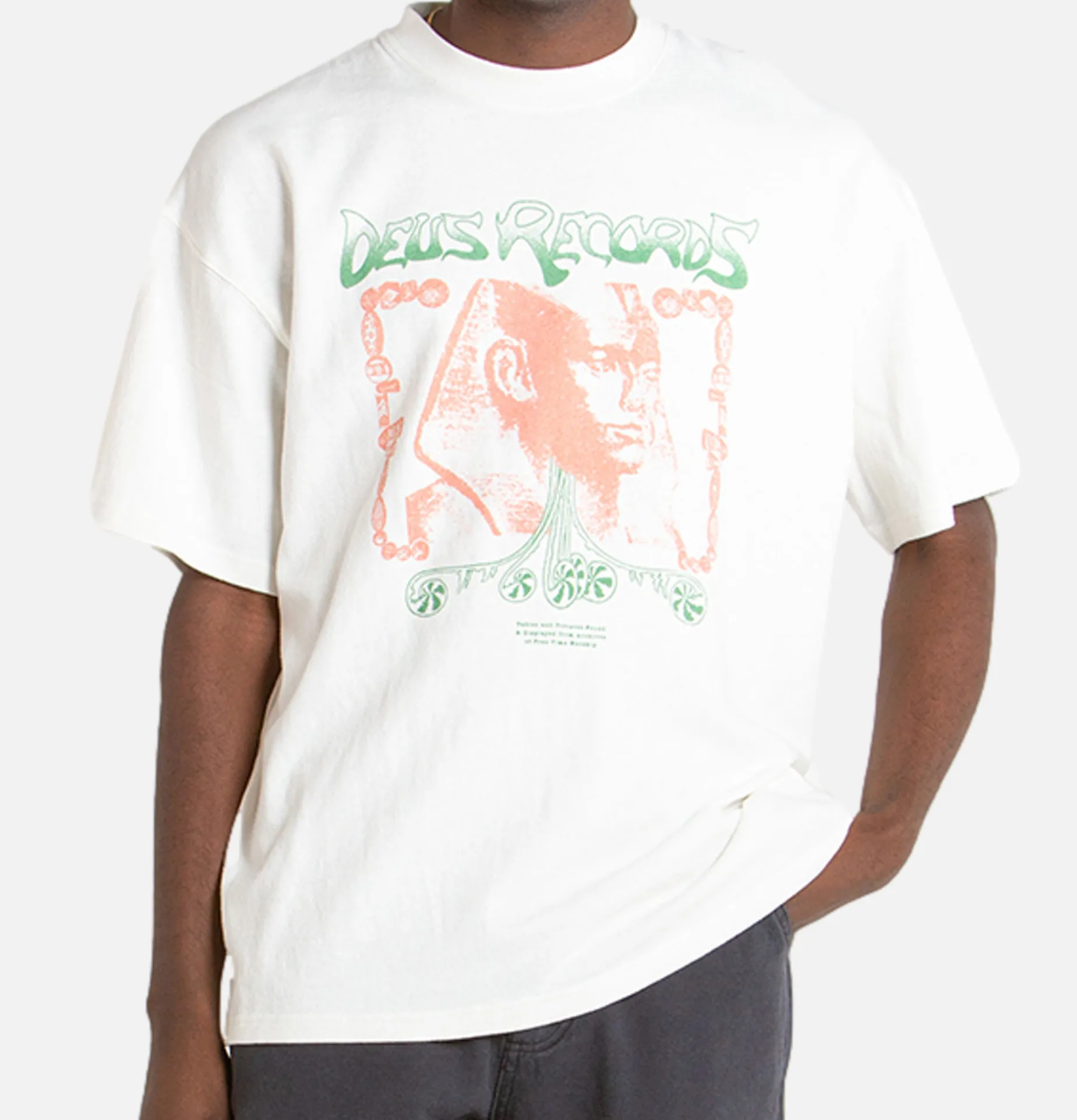 Time Worship Tee Vintage White