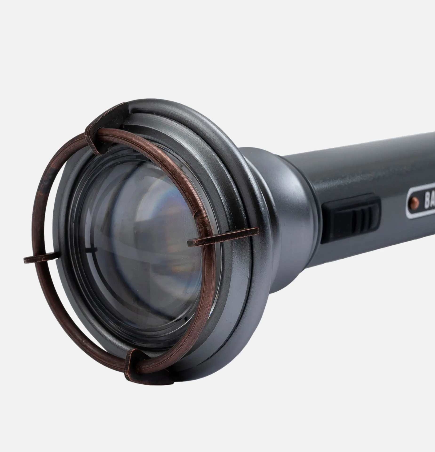 Vintage Flashlignt Gun Metal